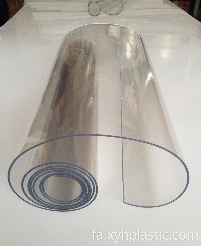 فیلم پی وی سی شفاف نرم برای پرده Soft Clear PVC Film For Curtain
